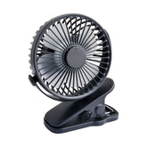 Table Fan Blow 44-506 Black USB